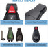 ECCPP Uncut Keyless Entry Remote Key Fob for Dodge Magnum for Jeep Commander for Chrysler M3N5WY783X (Pack of 2)...