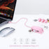 Pink Pig USB Hub, 3-Port Cute USB Hub with 3 Piglet Decoration Lids, Perfect Pig Stuff & Gifts for Pig Lovers, USB Splitter for Hard Drives, Mouse...