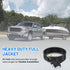 4 Way Trailer End Connector Wire 10 Feet Jacketed Cable, Heavy Duty 18AWG 4 Pin Trailer Light Plug Color-Coded Pure Copper, Trailer-Side Male End ...