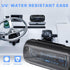 Water Resistant Marine Radio Cover - Boat Stereo Splash Guard Housing - Marine Stereo Waterproof Case for Universal Single DIN Media Receiver...