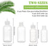 BENECREAT 8PCS Multi Purpose DIY Precision Tip Applicator Bottles 1/1.7 Ounce Needle Tip Glue Bottles with 8 Caps and 18 Tips for DIY Quilling, Cr...