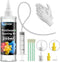 Printhead Cleaning Kit for Epson, 250ml Printer Cleaning kit for HP, Print Head Cleaning Solution for Canon, Printer Head Cleaner for Brother Inkj...