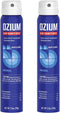 Ozium 3.5 Oz. Air Sanitizer & Odor Eliminator for Homes, Cars, Offices and More, Original Scent,(Pack of 2), clear...