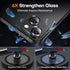 2 Pack Camera Lens Protector for iPhone 15/iPhone 15 Plus/iPhone 14/iPhone 14 Plus, Aluminum Alloy Tempered Glass Camera Cover Screen, Anti-drop, ...