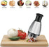 Best Utensils Premium Stainless Steel Chopper And Dicer Chop Veggies Herbs And Nuts With Ease Black...