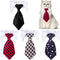 4 Pieces Cat Dog Tie with Collar Adjustable Puppy Pets Formal Necktie Collars Cat Dogs Bow Ties for Cat Small Dogs Grooming Costume Accessories...