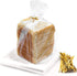 Reusable Plastic Bread Bags for Homemade Bread - 50 Pack Clear Bread Bag with Ties For An Airtight Moisture-free Preservation and Storage- Bread L...