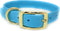 Regal Dog Products Small Light Blue Waterproof Dog Collar with Gold Buckle, Resilient and Durable Materials, Comfortable Design - for Small, Mediu...