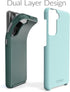 Crave Dual Guard for Galaxy S21 Case, Shockproof Protection Dual Layer Case for Samsung Galaxy S21, S21 5G (6.2 inch) - Aqua...