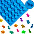 4Pcs Gummy Dinosaur Molds, Non-stick Silicone Candy Molds with 4 Droppers...