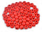 AD Beads Wood Spacer Loose Wooden Craft Beads Big Hole Beads Assorted for Necklace Bracelet Craft Making Decoration (8x10mm 200pcs, Red)...