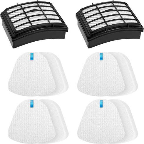 2 + 4 Pack Filters for Shark Vacuum Navigator Lift Away Filter Replacement ZU503AMZ NV350 NV351 NV352 NV355 NV356E NV357 NV360 NV370 UV440 UV540, ...