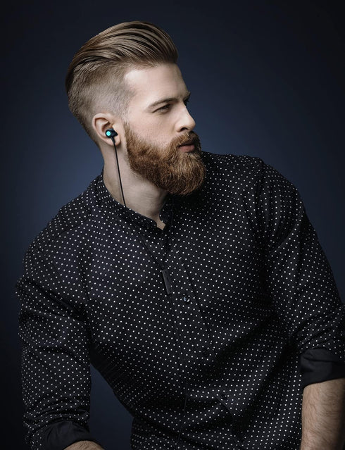 M3 Wired Earbuds Headphones, Stereo Earphones with Microphone and Extra Bass, Volume Control, Tangle-Free Reinforced Cable, in-Ear Headset for Pho...