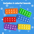 Ten-Frame Counting Toys,Math Manipulative for Elementary,Number Math Games, Montessori Educational Toy for Preschool Kindergarten Classroom Learni...