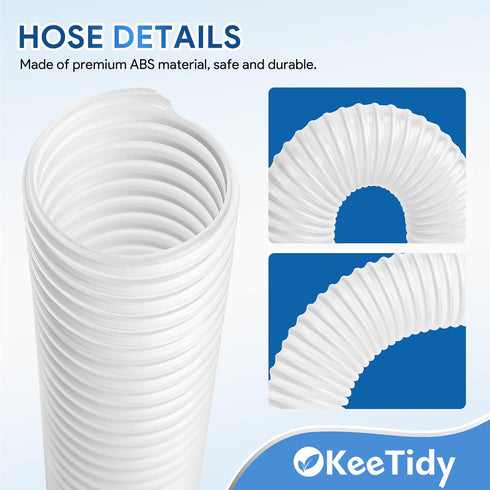 Rotator Vacuum Hose Replacement Parts Compatible with Shark Rotator Vacuum Cleaner NV752, NV341, NV470, NV472, NV500, NV500CO, NV500GD, NV501, NV5...