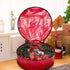 ProPik Christmas Wreath Storage Bag 24" - Garland Holiday Container with Tear Resistant Material - Featuring Heavy Duty Handles and Transparent Ca...
