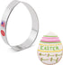 Ann Clark Cookie Cutters Easter Egg Cookie Cutter 4" Made in USA...