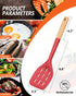 Pack of 2 Silicone Spatula, Non Stick Cooking Utensil Set Wooden Handle Kitchen Turner for Baking Mixing Grilling Serving Food Heat Resistant Non ...