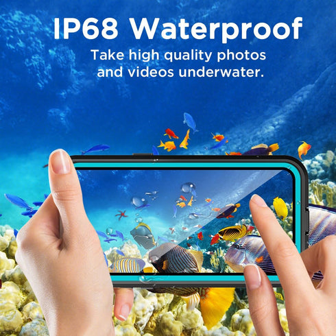 AICase Waterproof Case for iPhone 15(6.1") with MagSafe Snowproof,Dustproof and Shockproof, IP68 Certified Full Body Protection Fully Sealed Under...