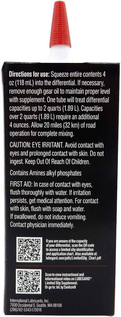 Lubegard 42851 Limited Slip Supplement, 4 fl. oz....