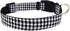 Cute Flower Dog Collars, Cotton Designer Dogs Collar for Girl Female Cats Puppy Small Medium Large Dogs (XS, Plaid Black)...