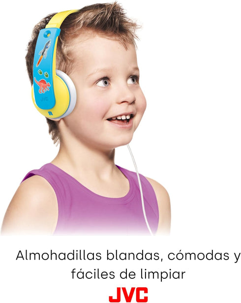 JVC HAKD7P Kid's Headphones (Pink)...