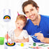 Geyoga 20 Pieces Sublimation Blanks White Bibs for Baby Decorating Washable Reusable Fabric Bibs...