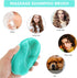 Baby Silicone Body Bath Brush Cradle Cap Brush Soft Hair Massage Brush Hair Scalp Massager for Newborns Toddlers Kids Shower...