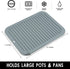 Smithcraft Silicone Trivets for Hot Dishes, Pots & Pans, Silicone Pot Holders Table & Counter, Hot Pads for Kitchen - Waterproof Trivet mat, Heat ...
