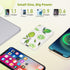 Portable Charger 5000mAh Cute Ultra Slim USB C Power Bank for Girls Mini Fast Charging Small Battery Pack with Built in Cables for iPhone iPad Sam...