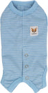 LOPHIPETS Girl Dog Shirts Recovery Suit Pajamas for Small Teacup Dog Chihuahua Yorkie Puppy Cat Clothes-Cambridge Blue Strips/XXS...