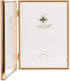 Lawrence Frames Metal Frame, Simply, Gold, 5x7 Double...