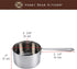 Honey Bear Kitchen 1 Cup 240 ml Measuring Scoop Cups, Polished Stainless Steel (Set of 2)...