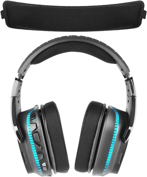 Geekria Mesh Fabric Headband Cover Compatible with Logitech G633/ G933/ G633S/ G933S/ G533/ G935/ G635 Headphones, Replacement Repair Part, Easy D...