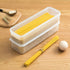 2Pcs Pasta Storage Container Kitchen Spaghetti Food Storage Box - Noodle Canister With Lid for Spaghetti, Noodles, Pasta, Eggs, Fruits Snacks (2Pc...
