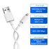 iPhone Charger AUNC 3PACK 6Feed Long Lightning to USB Charging Cable Fast Connector Data Sync Transfer Core Compatible with iPhone 14/iPhone 11/Xs...