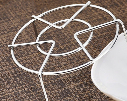 Steam Rack,Steaming Rack Stand,Steamer Basket,Heavy Duty Stainless Steel Metal Multi-function By Meleg Otthon (5.9" Diameter X2.7"High)...
