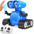 TOY Life Rechargeable Remote Control Robot Toys with Auto-Demonstration, Music & LED Eyes. Walkie Talkie Robot Toys for Kids 7 8 12, Kids Robot To...