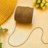PH PandaHall 1.5mm 100 Yards Camel Nylon String for Bracelets, Beading Thread Nylon Cord Blind Cord Braided Lift Shade Cord Wind Chime Replacement...