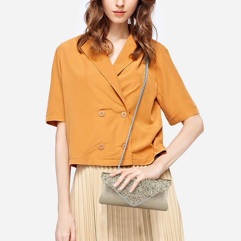 Evening Bag Clutch Purses for Women,Evening Clutch Party Shoulder Handbag Wedding Bag...