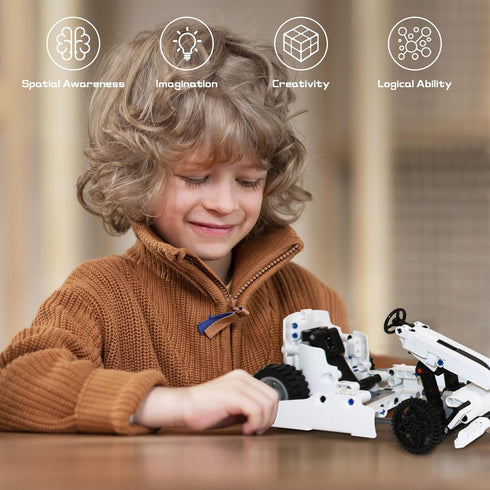 ONEBOT Go-Karts Building Kit for Kinds Car Toy Building Blocks Set, STEM Building Sets Fun Race Car Toy Gift for Kids Aged 8 and Up, for Adult Col...