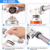 Butane Torch Kitchen Blow Lighter, IEIK 360 Degree Reverse Professional Chef Culinary Torch with Safety Lock and Adjustable Flame for Cooking Crèm...
