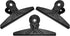 3 Pack Extra Large Bulldog Clips 7.9 Inches Jumbo Bull Binder Paper Clip Clamps for Crafts, Paper, Food Bags, Drawings, Photos at Home, Office, Sc...