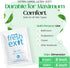Flushable Wipes for Adults – 36 Individually Wrapped Biodegradable Wet Wipes, Travel Size, Extra-Large Unscented, hypoallergenic – Feminine Hygien...