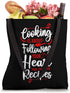 Cooking Cook Recipe Kitchen Chef Tote Bag...