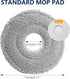Replacement Parts for Dreame L20 Ultra / L30 Ultra Robot Vacuum Cleaner, 1 Main Brush, 4 Dust Bags, 4 Mop Pads, 2 HEPA Filters, 4 Side Brushes...