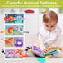 FPVERA Baby Cloth Book Sensory Books for Babies 0+ Months Baby Book for Toddlers Infant Toys Newborn Soft Cloth Touch Feel Tummy Time Book with Mu...