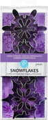 R&M International Snowflake Cookie Cutters with Interior Cut-Outs, 3" Assorted, 3-Piece Set...