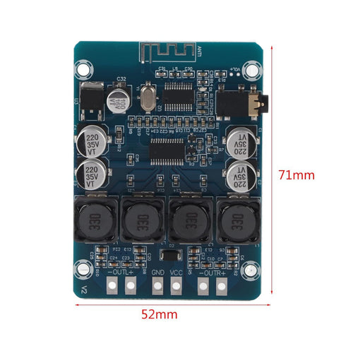 Tpa3118 30W+30W 8V~26V DC Bluetooth Amplifier Board Tpa3118 Dual Channel Bluetooth Digital Amplifier Board...