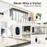Wireless Doorbell, SECRUI Door bell Over 1000ft Coverage with 2 Plug-In Receivers, 1 Waterproof Push button, 52 Chimes, 110dB loud Sound Colorful ...